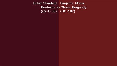 bordeaux vs burgundy color